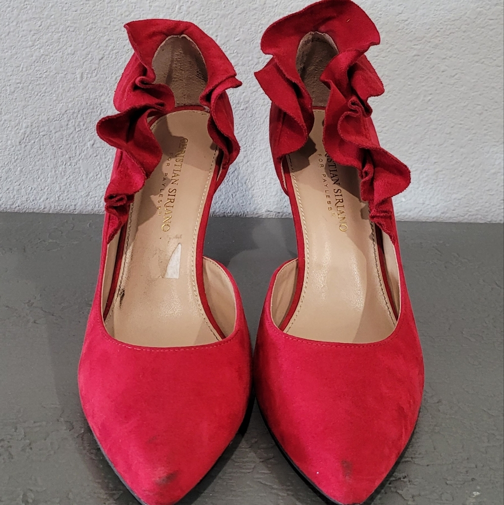 Christian Siriano for Payless size 9 color red